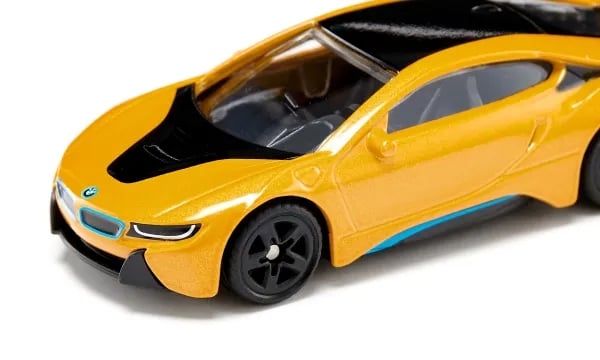 Siku BMW i8, Auto, Poika/tyttö, Muovi, Musta, Keltainen, 33 mm, 80 mm