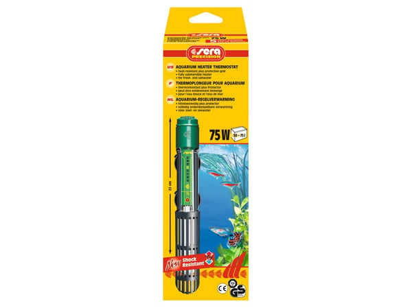 sera aquarium heater thermostat, 18 - 32 °C, 75 W