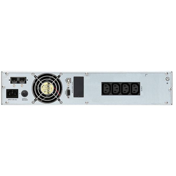 INFOSEC E3 Pro 2000 RT - UPS (rackmonterbar/ekstern) - AC 208/220/230/240 V - 1800 watt - 2000 VA - enkeltfase - 9 Ah - RS-232, USB - utgangskontak...