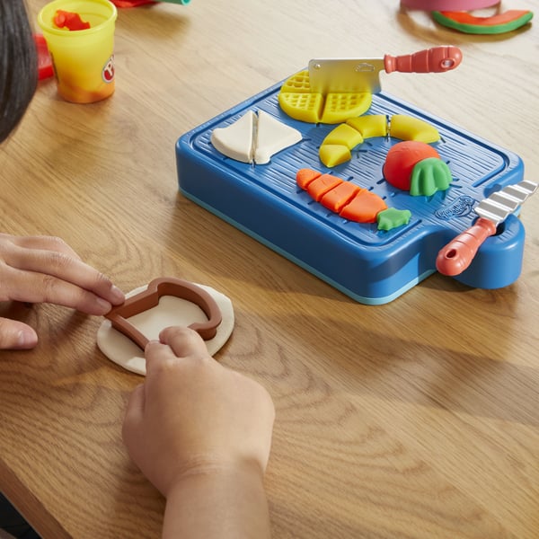 Play-Doh Little Chef -aloitussetti, Lasten keramiikkasetti, 3 vuosi/vuosia, Myrkytön, Monivärinen, 14 kpl