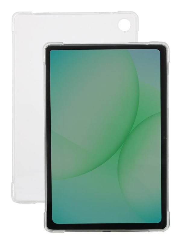 Mobilis R-Series - Baksidedeksel for nettbrett - med forsterkede hjørner - gjennomsiktig - for Samsung Galaxy Tab A11+, Tab A9+