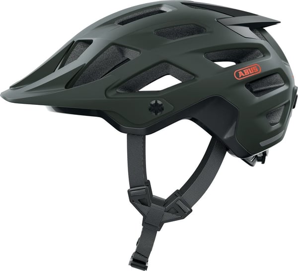 ABUS Moventor 2.0 - Hjelm med åpent visir - Støpt konstruksjon - Hjelmvisir - Matt (65500)