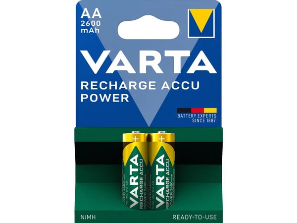 Varta Professional Accu - Batteri 2 x AA-type - NiMH - 2500 mAh
