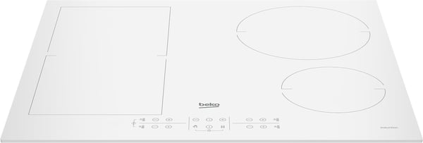 Beko HII64200FMTW, Valkoinen, Kiinteä, 60 cm, Keittoalueinduktioliesi, Lasi, 4 alue(tta)