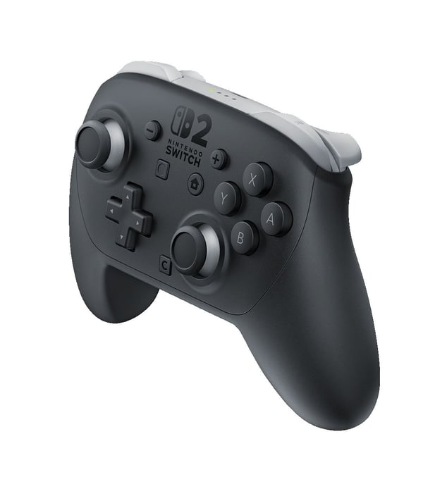 Nintendo Switch 2 Pro Controller, Pad-ohjain, Nintendo Switch 2, Capture button, D-pad, Kotipainike, Analoginen/Digitaalinen, Langaton, Bluetooth