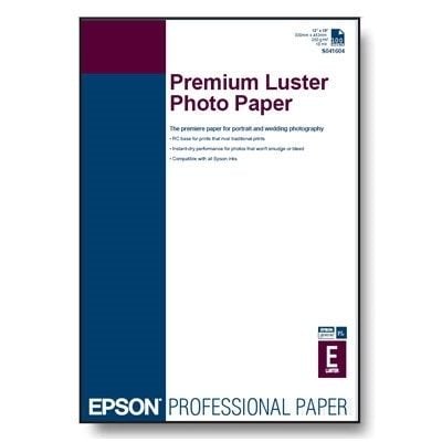 Epson Premium Luster - Blank - A4 (210 x 297 mm) 250 ark fotopapir - for SureColor SC-P700, P7500, P900, P9500, T2100, T3100, T3400, T3405, T5100, ...