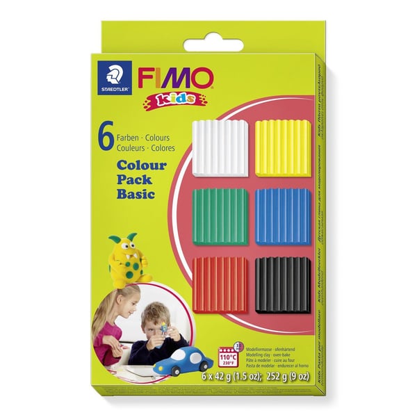 Staedtler FIMO kids 8032, 6 stykker