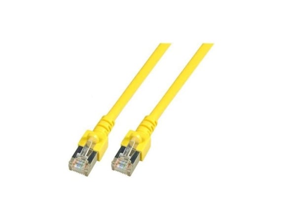EFB Elektronik K5457.0.5, 0,5 m, Cat5e, SF/UTP (S-FTP), RJ-45, RJ-45, Gult