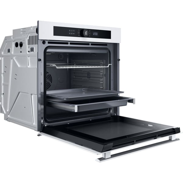 Whirlpool WOI4S8CM1SWA, Medium, Elektrisk ovn, 73 l, 73 l, Katalytisk, Innebygget