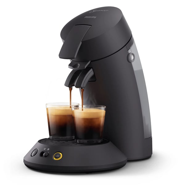 Philips Senseo Original Plus CSA210 - Kaffemaskin - 1 bar - mørkesvart