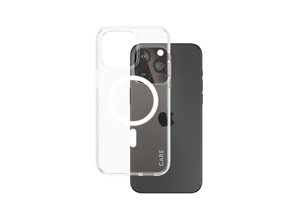PanzerGlass CARE™ by ® Urban Combat Case Transparent w. White MagSafe iPhone 15 Pro Max, Suojus, Apple, Apple - iPhone 15 Pro Max, 17 cm (6.7"), Lä...