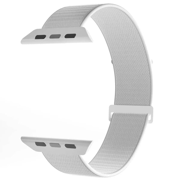 PURO Nylon Sport - hihna Apple Watch 42/44/45/49 mm:lle (valkoinen)