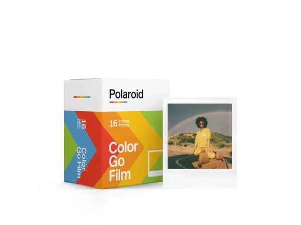 Polaroid – Double Pack – värifilmi välittömään kuvanmuodostukseen (instant-filmi) – Polaroid Go – ASA 640 – 16 kuvaa – 2 kasettia