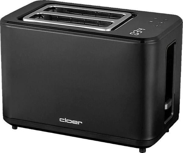 Cloer 3930, 2 skiver, Svart, Plast, Nivå, Berøringskontroll, 900 W, 220 - 240 V