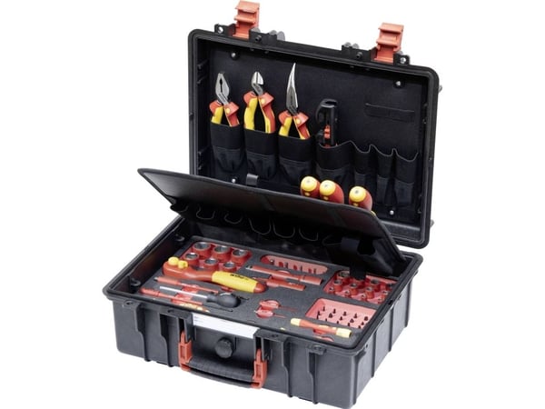 Wiha 45833 L-mechatronics-työkalusarja 62 osaa VDE