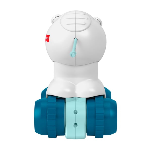 Fisher-Price Crawl-After Polar Bear, vauvan puuhalelu konttaamisleikkiin, aisteja stimuloivat yksityiskohdat, 0,75 vuosi/vuosia, Tuottaa ääntä, Muo...