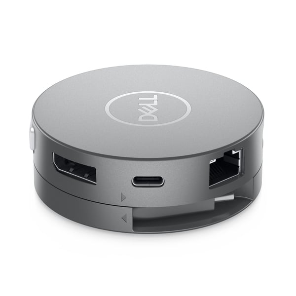 Dell Mobile Adapter DA310 - Dokkingstasjon - USB-C - VGA, DP, HDMI, USB-C - 1GbE