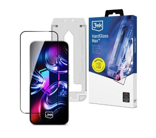 3mk Hardglass Max härdat glas för Google Pixel 10 / 10 Pro