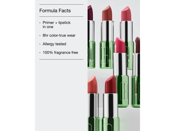 Clinique Clinique Pop Longwear Shine Lipstick Nude Pop 39g