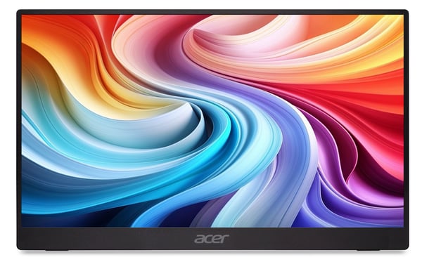 Acer PM161QB1bmiuux bærbar skjerm 15.6" 1920 x 1080 60 Hz IPS, svart