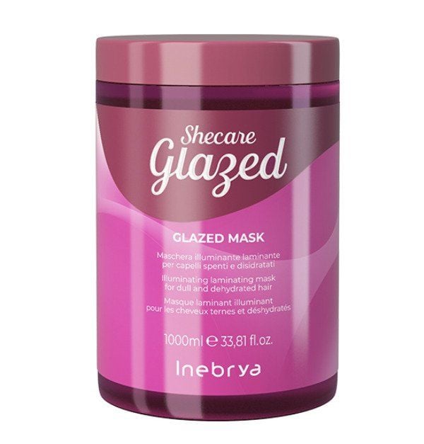 Inebrya Shecare Glazed Illuminating Laminating Mask brightening hair mask 1 l