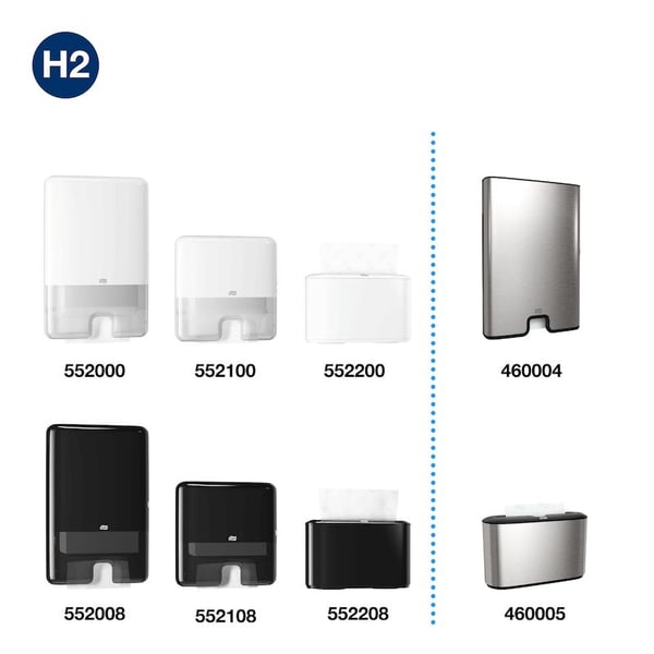 Håndklædeark Tork H2 Xpress® Soft Multifold Premium hvid - (150 stk. x 21 pakker)