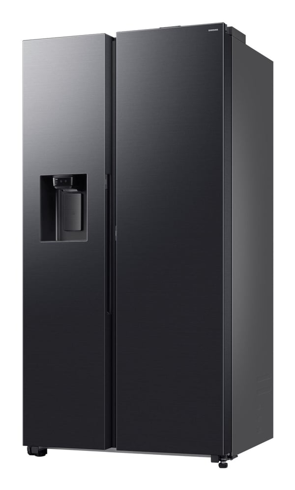 Samsung RS80F66KBFEF amerikansk kjøleskap, frittstående, Premium svart stål