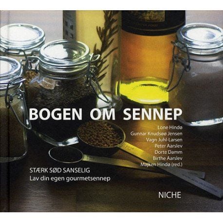 Boken om sennep | Lone Hindø, Gunnar Knudsøø Jensen m.fl. (red) | Språk: Dansk