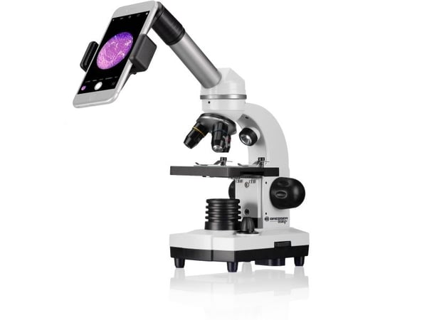 Bresser Optik Biolux SEL lasten mikroskooppi monokulaari 1600 x valaistus, läpäisevä valo