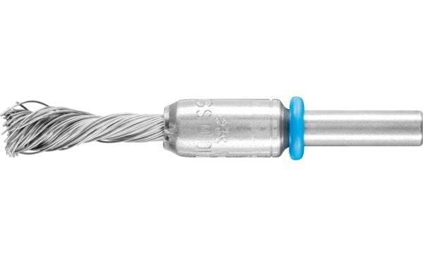 PFERD End brushes knotted, SINGLETWIST, INOX-TOTAL, shank-mounted, 1 cm, 10 stykker