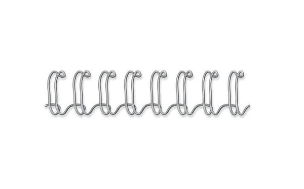 Fellowes - 6 mm - 34 ringer - A4 (210 x 297 mm) - 35 ark - sølv - 100 stk bindestreng - for Fellowes Galaxy 500, Galaxy E, Galaxy Wire, Pulsar 300,...