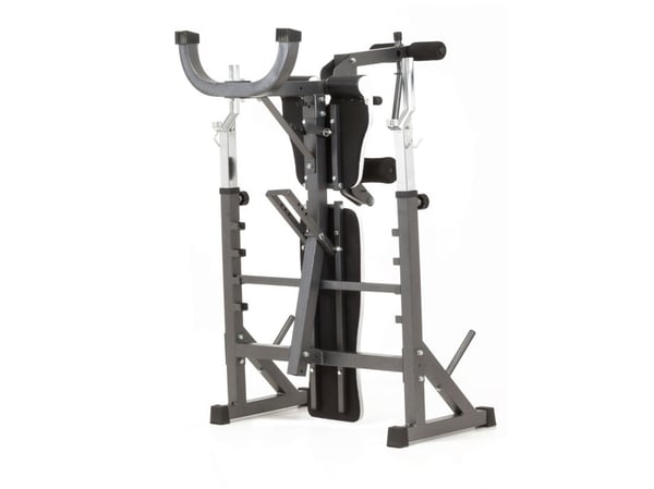 Toorx WBX-90, Justerbar treningsbenk, 240 kg, Gym, Hjem, 120 kg, Stål, Sort