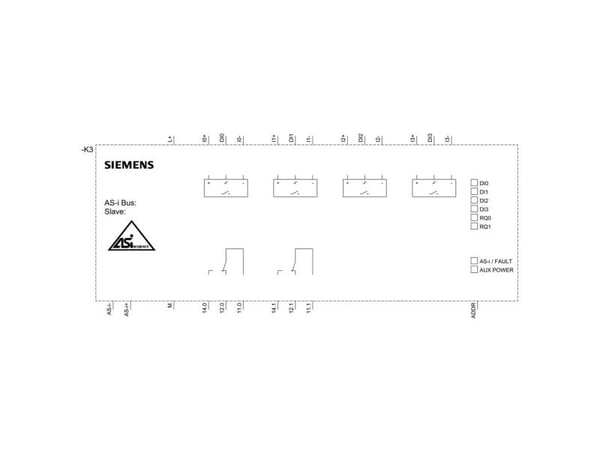 Siemens 3RK2402-2MG00-2AA2 SPS-Kompaktmodul 24 V/DC, IP20, 100 mm, 230 g, 157 mm, 111 mm, 38 mm