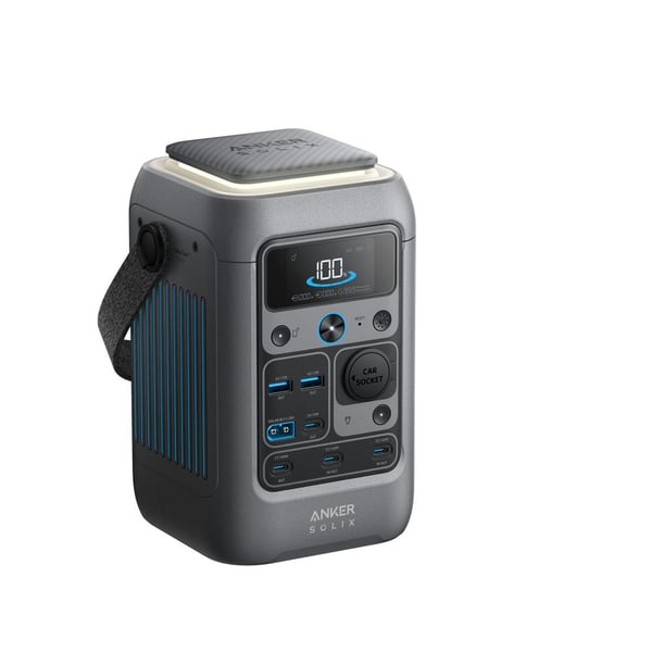 Anker SOLIX C300X DC-kraftstasjon 288 Wh 300 W + PS60 solcellepanel