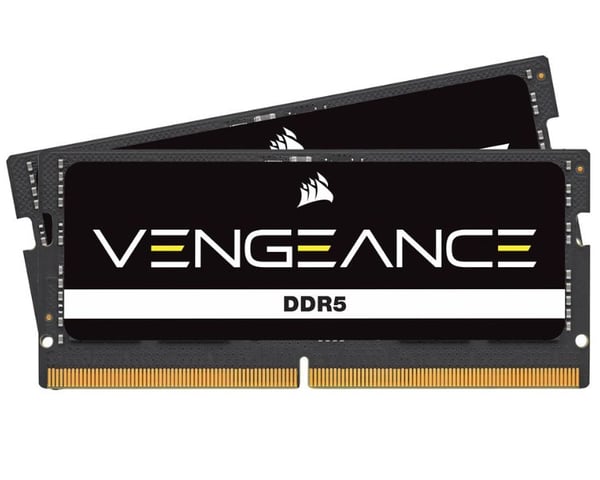 CORSAIR Vengeance - DDR5 - sats - 16 GB + 2 x 8 GB - SO DIMM 262-pin - 4800 MHz / PC5-38400 - CL40 - 1.1 V