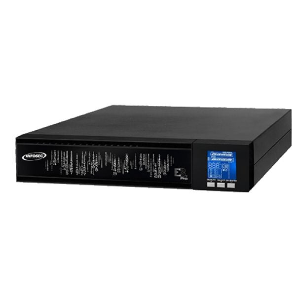 INFOSEC E3 Pro 1000 RT UPS 1000 VA 900 W, 3x C13