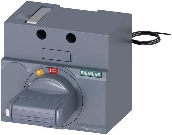 Siemens 3VA9157-0EK13 Tilbehør til strømbryter, 1 stk. (B x H x D) 77 x 70 x 95 mm, 211 g, 85 mm, 85 mm, 120 mm
