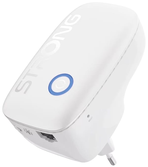 Strong Repeater 1200, Gjentaker, 10,100 Mbit/s, 2 dBi, Innvendig lys, Raskt Ethernet, 10/100Base-T(X)