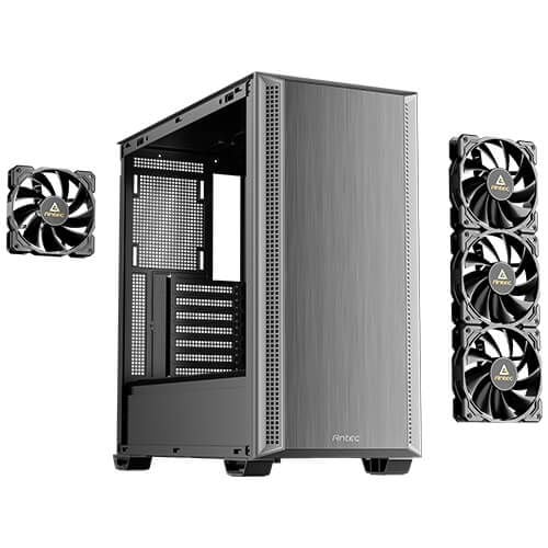 Antec P7 S - Mid tower - ATX - ingen strömförsörjning - USB/ljud