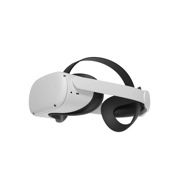 META 137237, Strop / Belte, Hodemontert display, Sort, Hvit, Oculus, Meta Quest 2, 175 mm