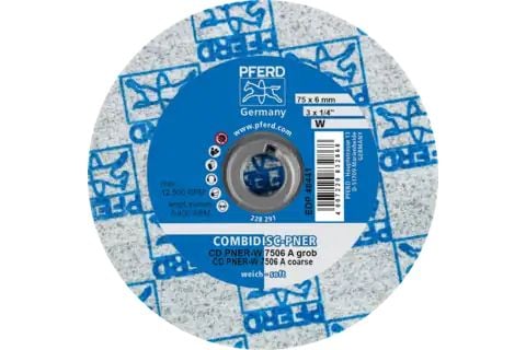 PFERD COMBIDISC non-woven discs PNER CD/CDR, 7,5 cm, 25 stykker