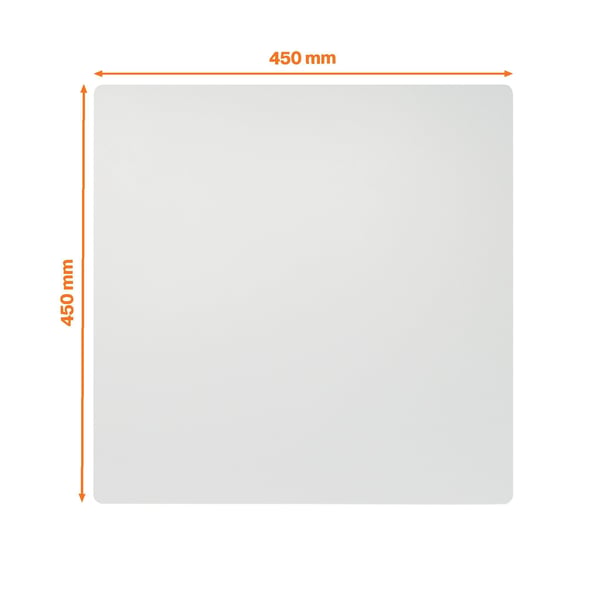 Nobo Rammeløs Magnetisk modulær tavle 45 x45 cm, 450 x 450 mm, Stål, Bærbar, Magnetisk