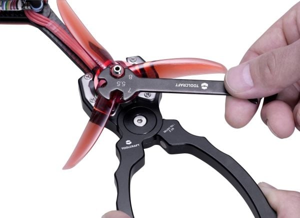 TOOLCRAFT TO-5693100 17 g ringnøkkel nøkkelbredde (metrisk) kun til del 3 - 8 mm