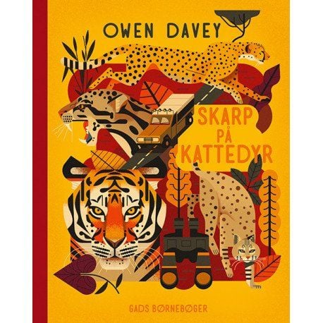 Skarp på kattedyr | Owen Davey | Språk: Dansk