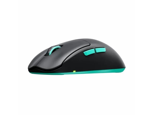 CHERRY XTRFY CX-M68W-BLACK, Oikeakätinen, Langaton RF, 26000 DPI, Musta, Turkoosi