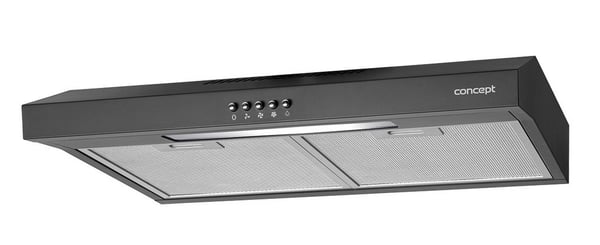 Concept OPP1260BC, 135 m³/t, Ducted/Resirkulerende, 60 dB, 65 cm, 70 cm, Veggmonterbar