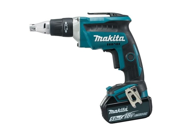 Makita DFS452RTJ - Skruvmejsel - sladdlös - 1/4-tums hexuttag - 2 batterier - 18 V
