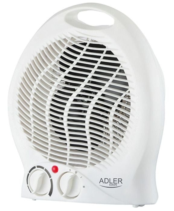 Adler AD 7728 Sähkökäyttöinen lämpötuuletin, Keraaminen, 45°, 24 h, 1,35 m, Sisätila
