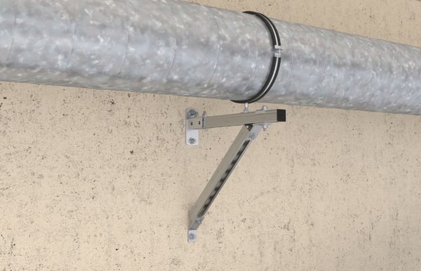 Fischer 79506, Rörklammer, EPDM, Styrenbutadien (SBR), Zink stål, 10 styck, 35,5 cm