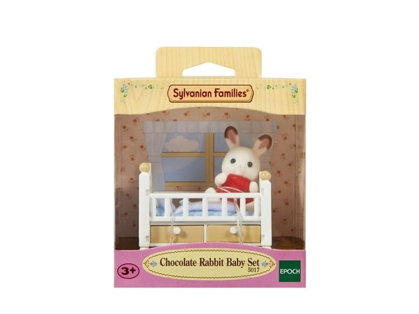 Sylvanian Families Chocolate Rabbit Baby Set
